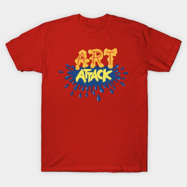 Art Attack T-Shirt by daniasdesigns